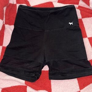 Vs pink mesh bike shorts